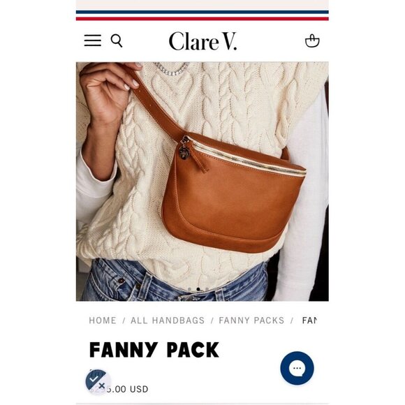 Clare V Handbags - Clare V Tan Mini Bag